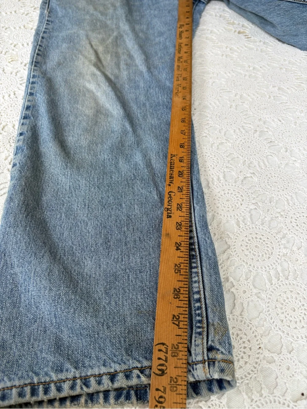 505 Levi’s 38x29 work jeans USED